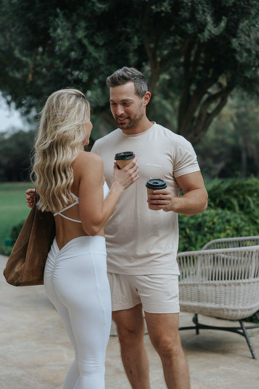 טי שירט Apple T-shirt - אבן