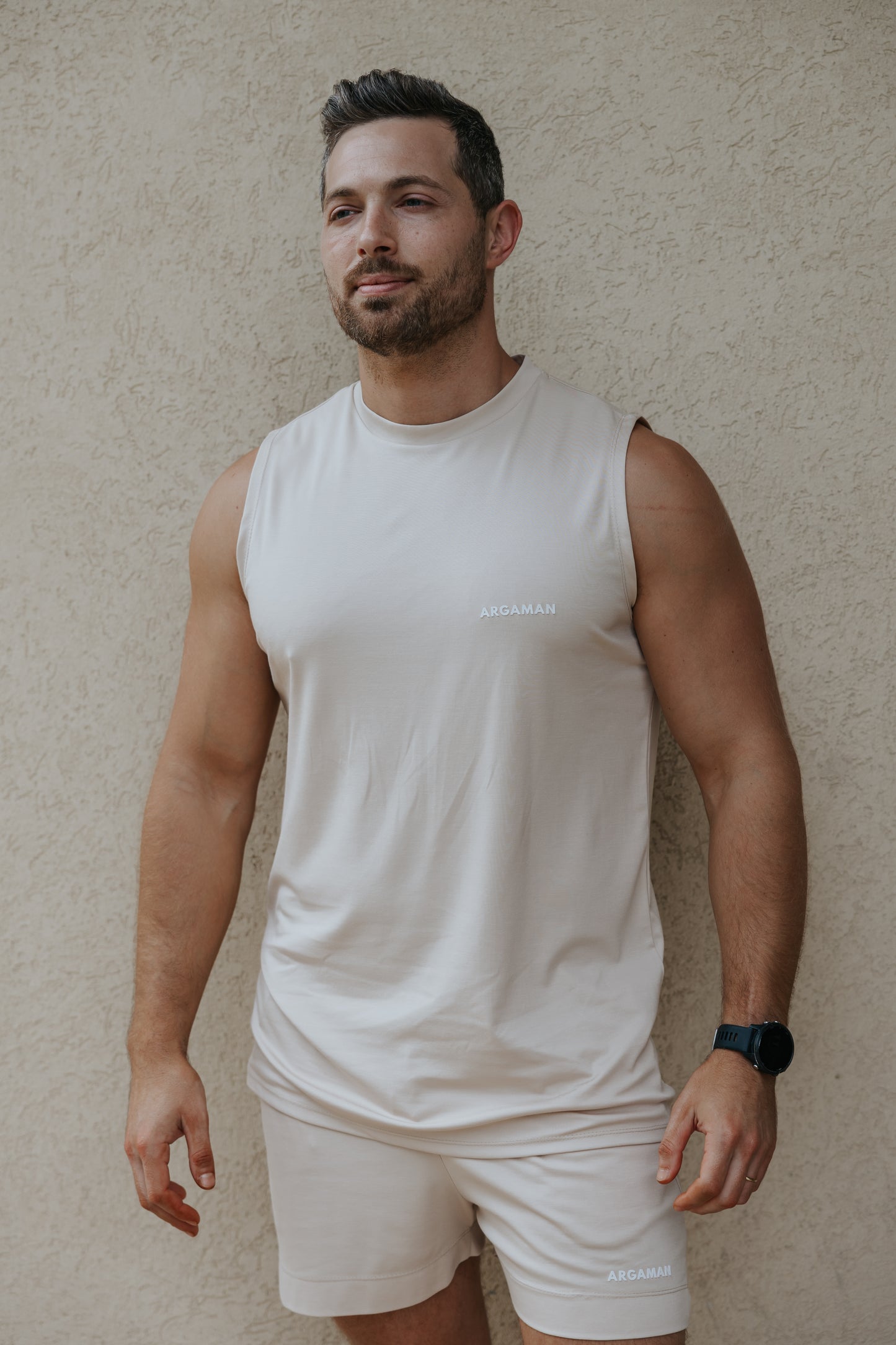 גופייה Banana Tank - אבן