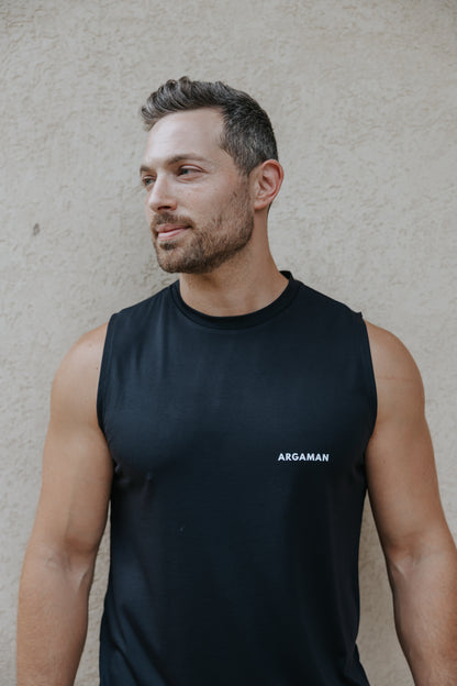 גופייה Banana Tank - שחור