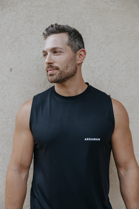 גופייה Banana Tank - שחור