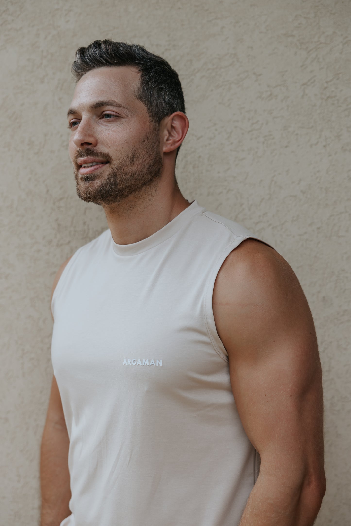 גופייה Banana Tank - אבן