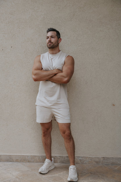 שורט Pineapple Short - אבן