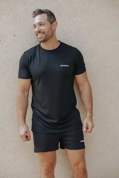 טי שירט Apple T-shirt - שחור