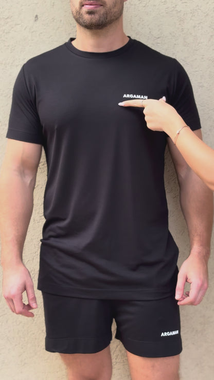 טי שירט Apple T-shirt - שחור